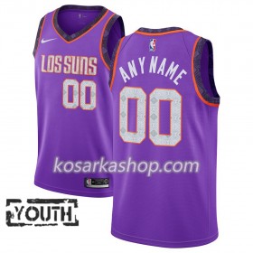 Dres Phoenix Suns Prilagođeni Nike 2018-19 City Edition Ljubičasta Swingman - Dječji